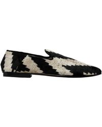 Tom Ford - Jacquard Velvet Steven Loafers - Lyst