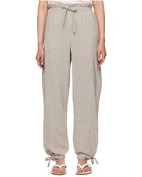 Ganni - Loose Fit Trousers - Lyst