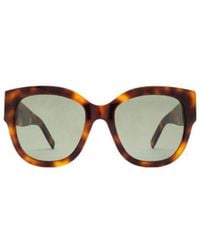 Saint Laurent - Eyewear Square Frame Sunglasses - Lyst
