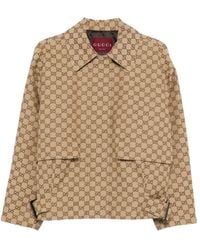 Gucci - Gg Monogram Bomber Jacket - Lyst