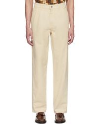Awake Couture - Straight-Leg Cotton Carpenter Trousers - Lyst