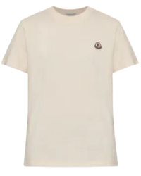 Moncler - Short-Sleeved T-Shirt - Lyst