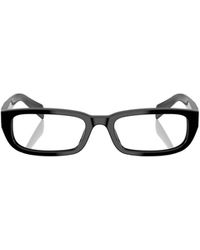 Prada - Eyewear Rectangular Frame Glasses - Lyst