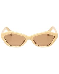 Jacquemus - Geometric-Frame Sunglasses - Lyst