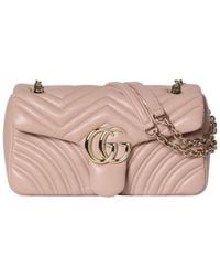 Gucci - Medium Gg Marmont Shoulder Bag - Lyst