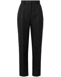 Dolce & Gabbana - Brocade Trousers - Lyst