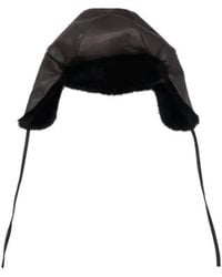 P.A.R.O.S.H. - Faux-Fur Trim Hat - Lyst