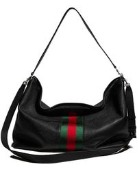Gucci - Web Trademark Large Duffle Bag - Lyst