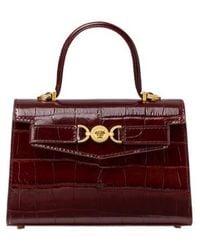 Versace - Medusa 95 Embossed Small Handbag - Lyst