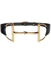 Gucci - Oversized Horsebit Wide Belt - Lyst