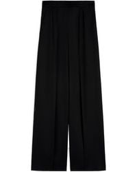 Max Mara - Flared Camel Trousers - Lyst