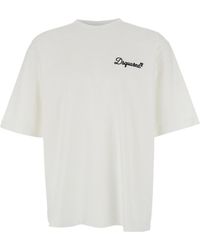 DSquared² - Dsquared T-Shirt With Embroidery - Lyst