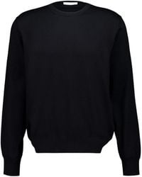 Givenchy - Paris Label Long-Sleeved Sweater - Lyst