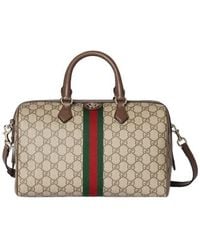 Gucci - Ophidia Large Boston Bag - Lyst