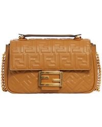 Fendi - Medium Baguette Chain Shoulder Bag - Lyst