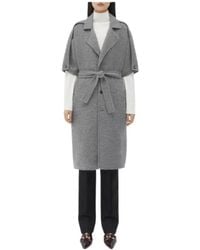 Bottega Veneta - Wool Cashmere Single-Breasted Coat - Lyst