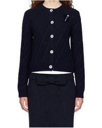 ShuShu/Tong - Cable-Knit Cardigan - Lyst