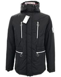 Moschino - Hooded Cotton Suit With Long Sleeves - Lyst