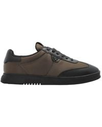 Emporio Armani - Logo Printed Low-Top Sneakers - Lyst