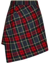 Vivienne Westwood - Viv Tartan Skirt Ld53 - Lyst