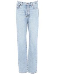 Saint Laurent - Relaxed-Fit Straight Leg Jeans - Lyst