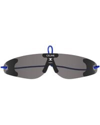 Celine - Logo Sunglasses - Lyst