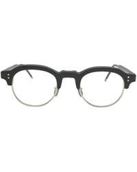 Thom Browne - Eyewear Oval Frame Glasses - Lyst