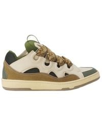 Lanvin - Curb Low-Top Sneakers - Lyst