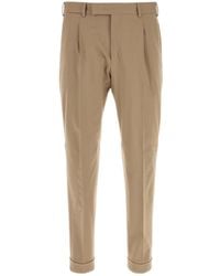 Pt Pantaloni - Casual Trousers With Belt Loops - Lyst