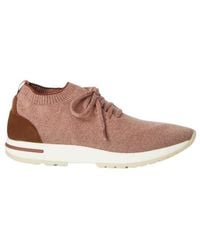 Loro Piana - 360 Lp Flexy Lace-Up Walk Sneakers - Lyst