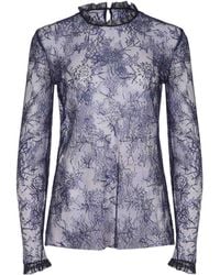 Alberta Ferretti - Long-Sleeved Cover-Up - Lyst