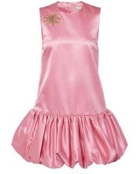 ALÉMAIS - Neptuna Embellished Satin Minidress - Lyst