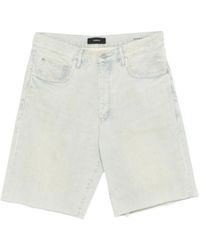 Purple Brand - Bead Splatter Destroy Shorts - Lyst