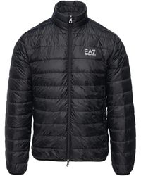 EA7 - Core Identity Packable Down Jacket - Lyst