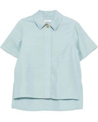 JOSEPH - Button-Detail Shirt - Lyst