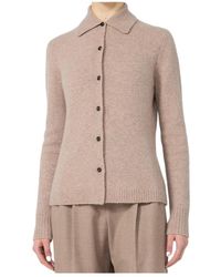 Max Mara - Mxmdurante Shirt-Cut Cardigan - Lyst