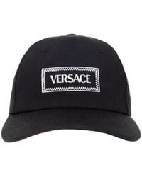 Versace - Logo-Embroidered Baseball Cap - Lyst