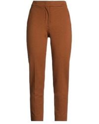 Max Mara - Minimal Slim-Fit Long Pants - Lyst