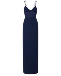 David Koma - Tulle-Trimmed Bustier Dress - Lyst