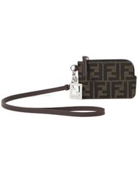 Fendi - Ff Zucca Jacquard Card Holder - Lyst