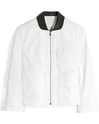 Lemaire - Panelled Zip-Up Jacket - Lyst