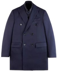 Fay - Double-Breasted Jacket - Lyst