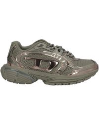 DIESEL - Two-Tone Low-Top Sneakers - Lyst