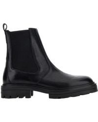 Hogan - H673 Round-Toe Chelsea Boots - Lyst