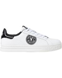 Versace Jeans Couture - Couture Logo Printed Low-Top Sneakers - Lyst