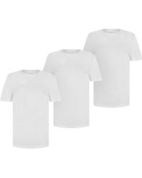 BOSS - Neck T-Shirts - Lyst