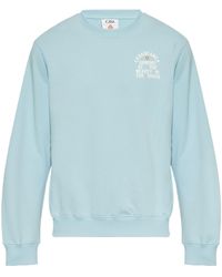CASABLANCA - Logo Printed Crewneck Sweatshirt - Lyst