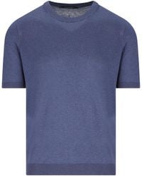 Tagliatore - Josh Knitted T-Shirt - Lyst