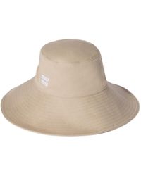 Miu Miu - Logo-Embroidered Bucket Hat - Lyst