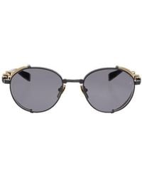 Balmain - B-Escape Geometric-Frame Sunglasses - Lyst